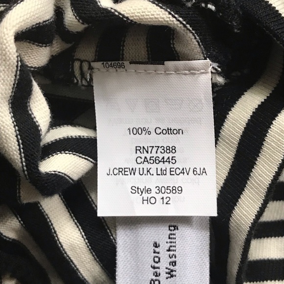 J.Crew black & white top - Picture 6 of 6